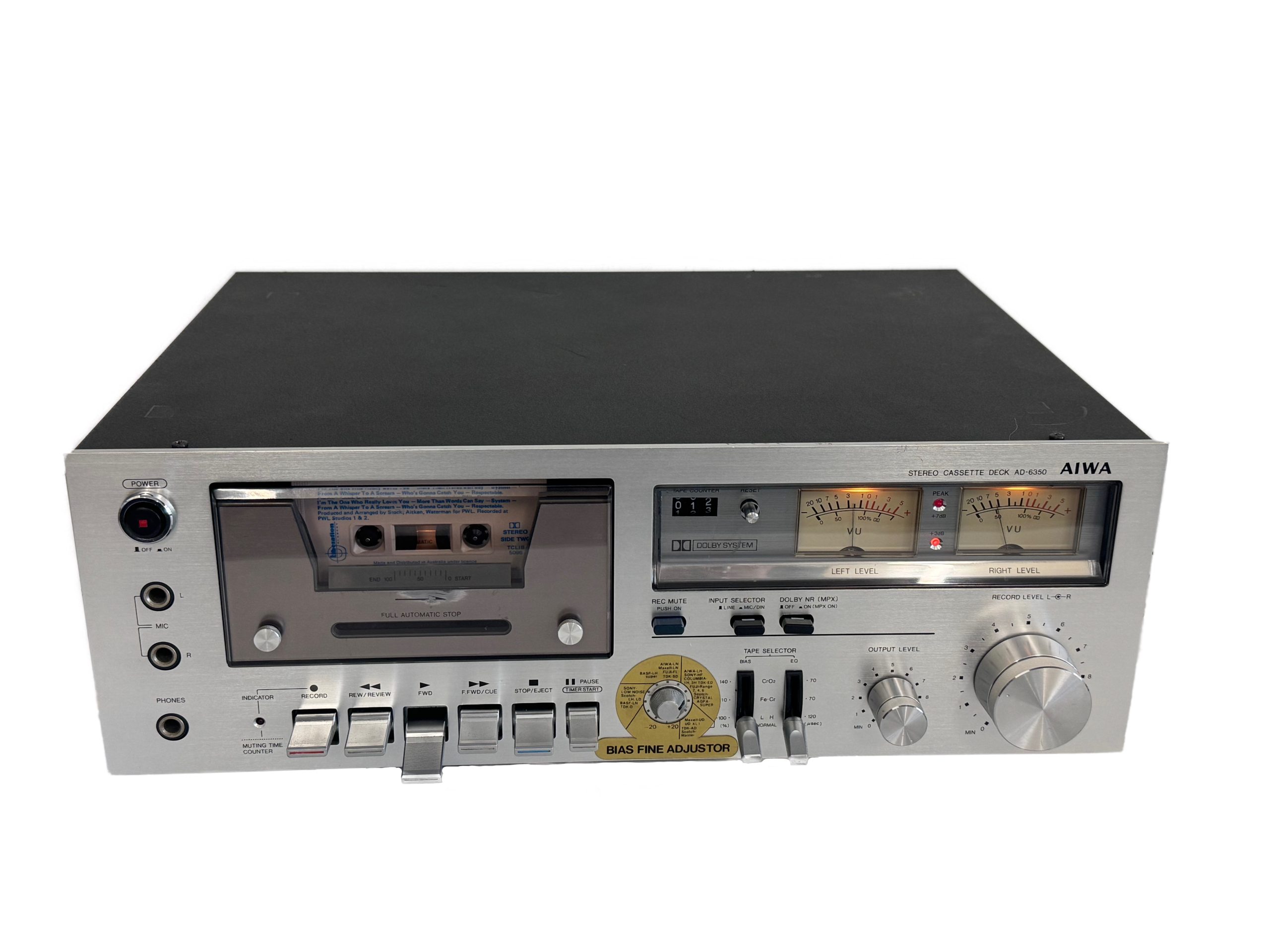 AIWA AD-6350 Audiophile Cassette Deck - Image 4