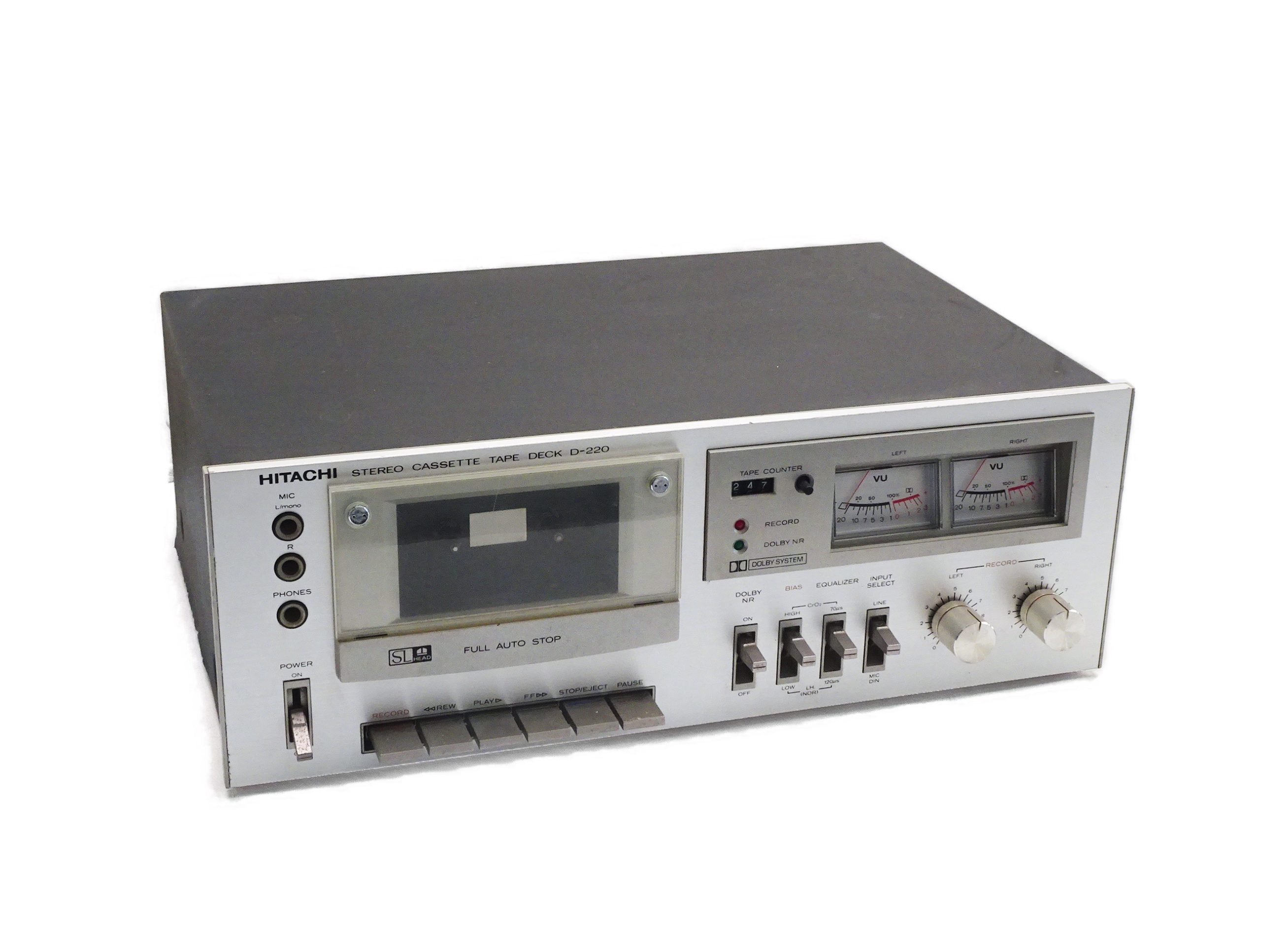 Hitachi D-220 Cassette Deck