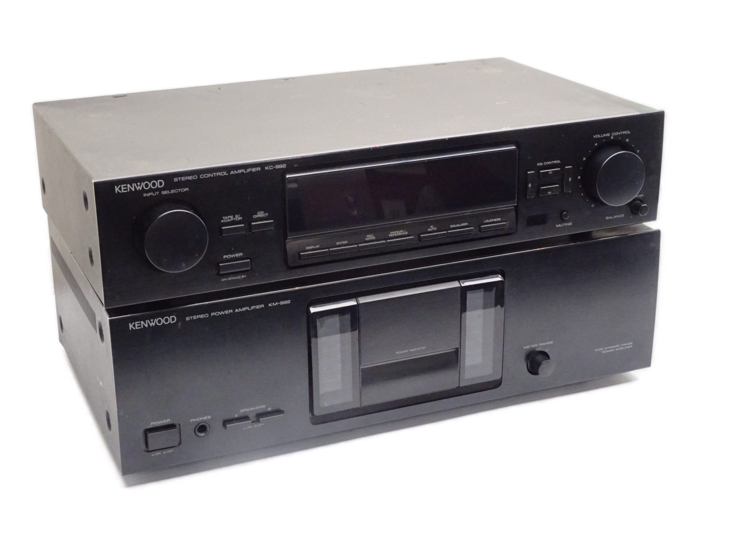 Kenwood KC-992/KM-992 Pre and Power Amp Combo