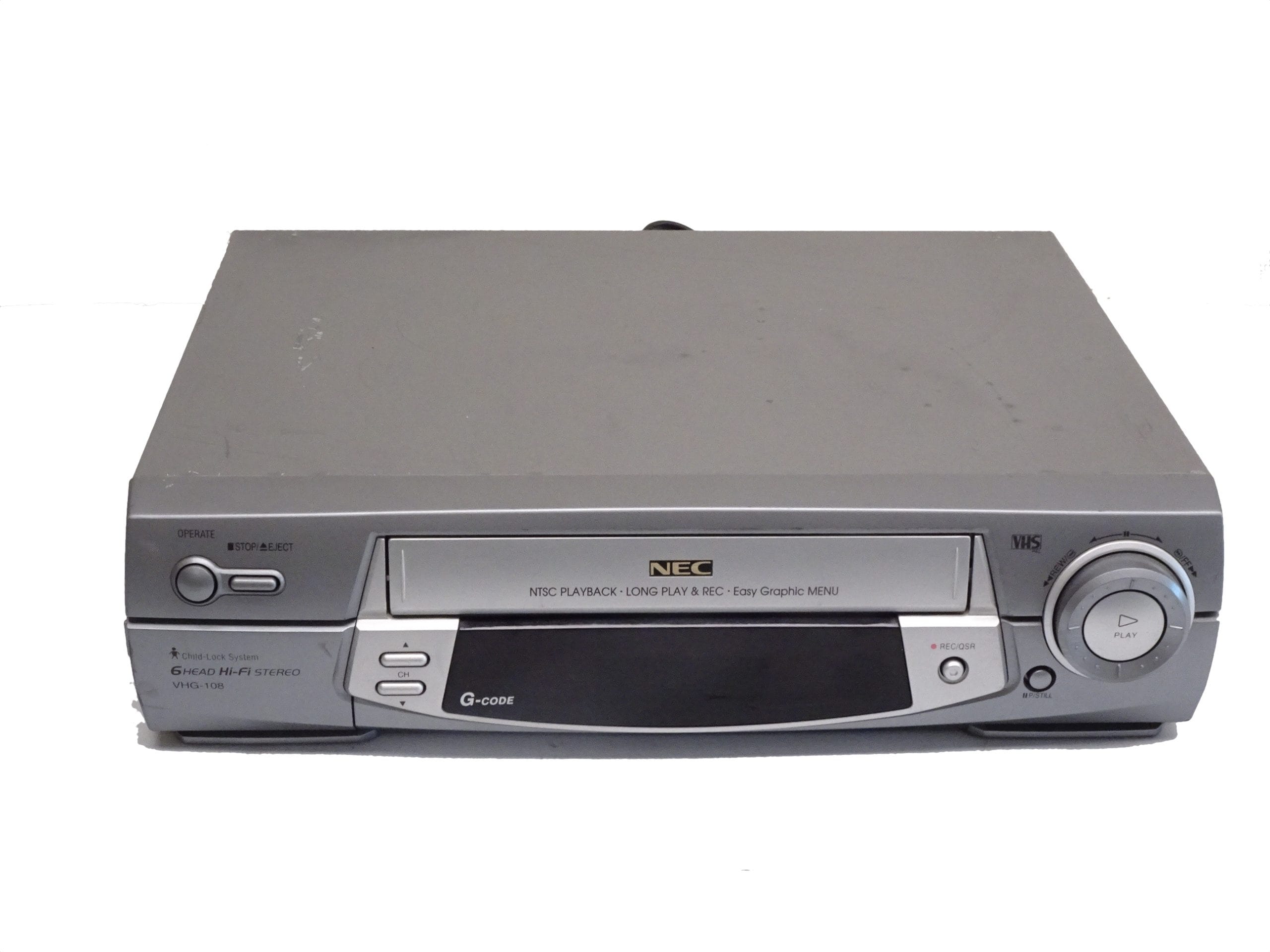 NEC VHG-108 6-Head HiFi VHS Recorder