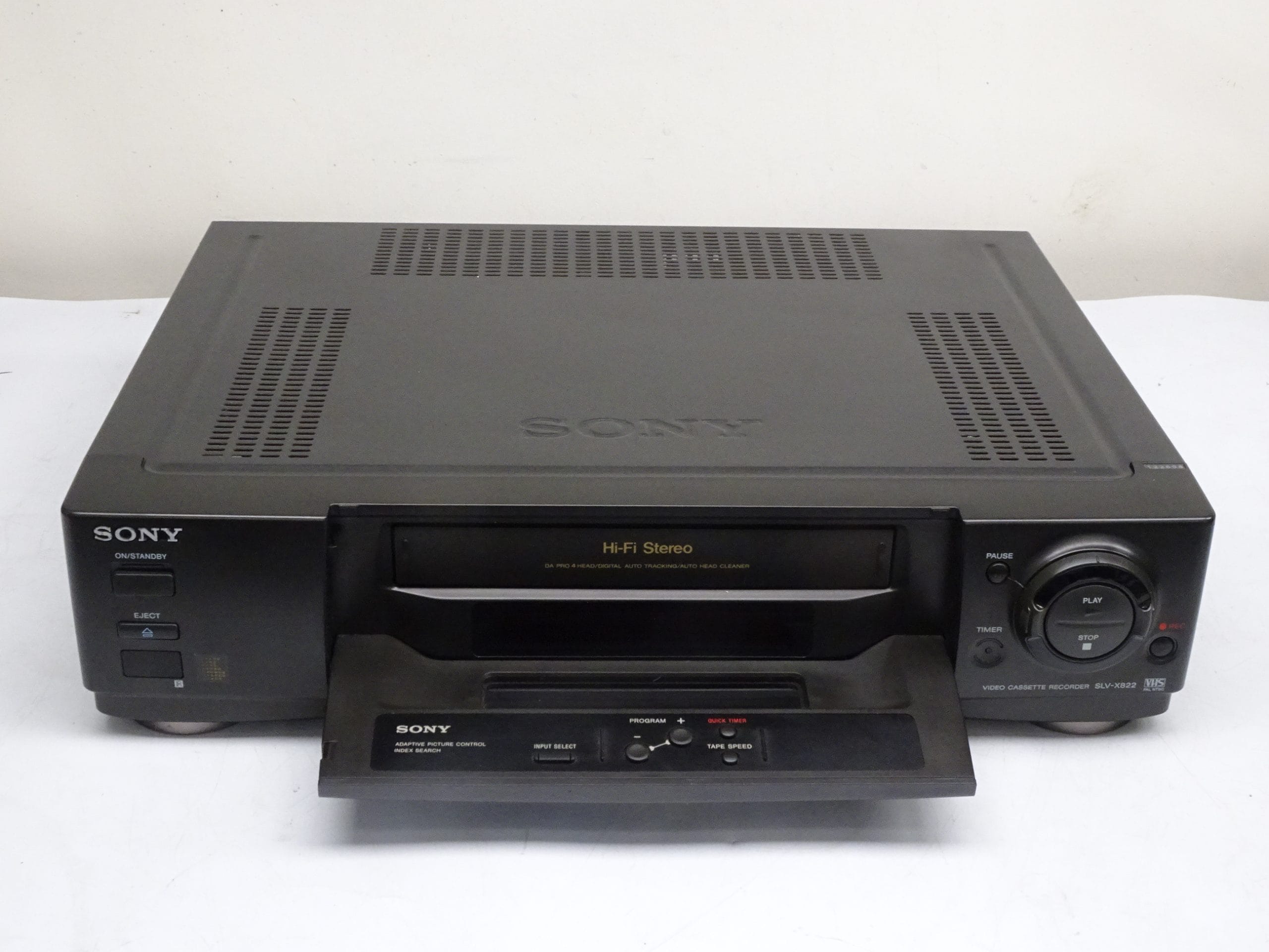 SONY SLV-X822 6-Head HiFi VHS Recorder - Image 2