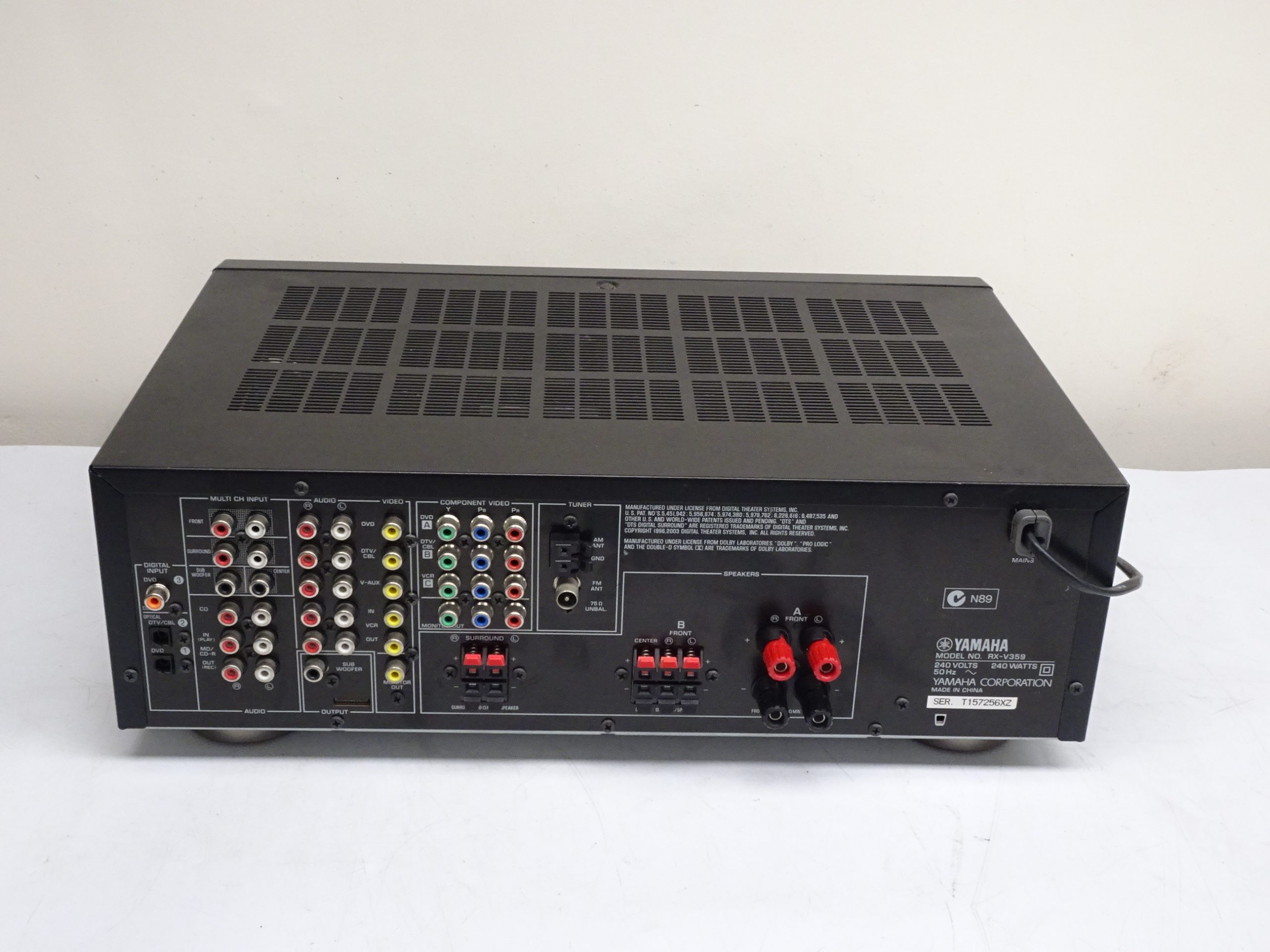 Yamaha RX-V359 Receiver - Image 4