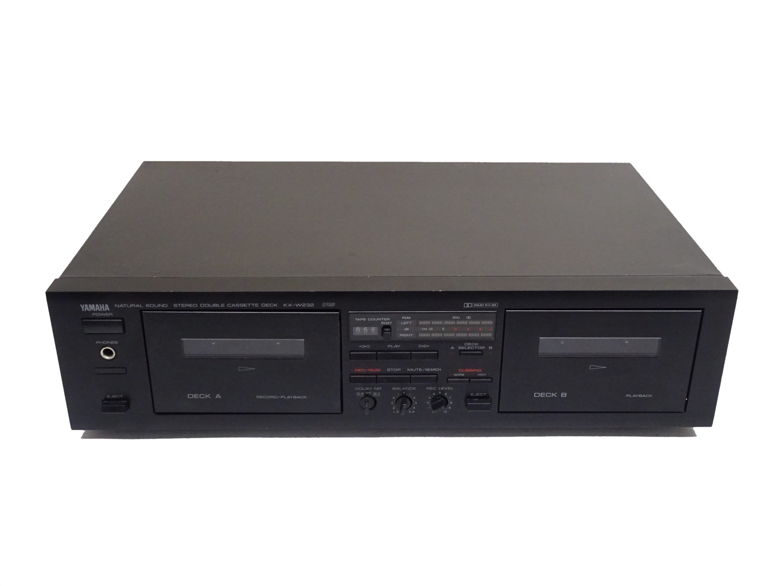 Yamaha KX-W232 Double Cassette Deck - Image 2