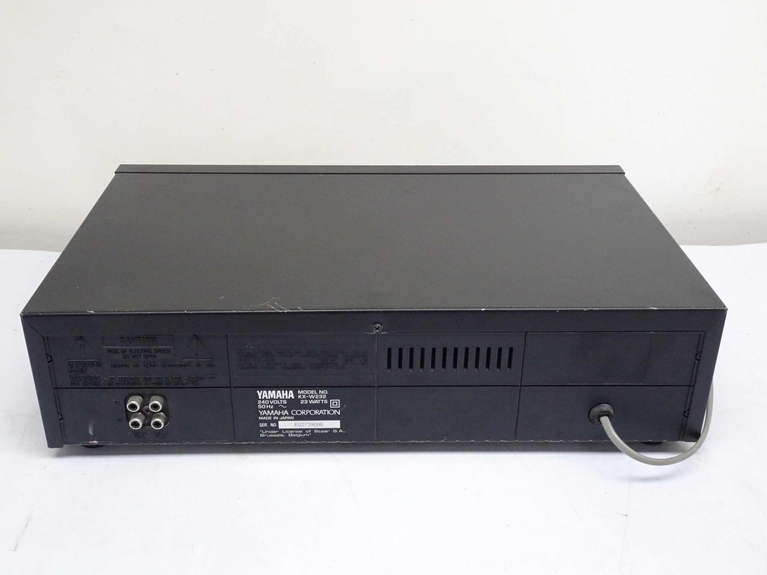Yamaha KX-W232 Double Cassette Deck - Image 5