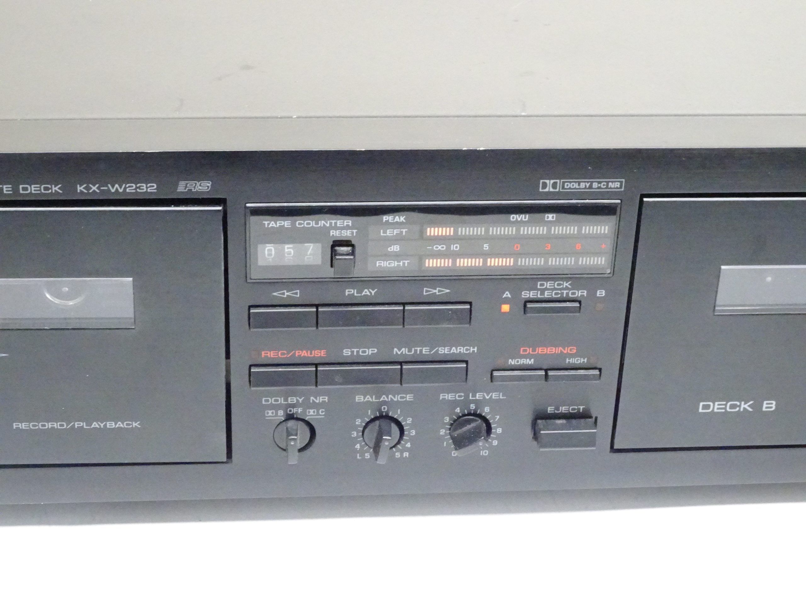 Yamaha KX-W232 Double Cassette Deck - Image 3