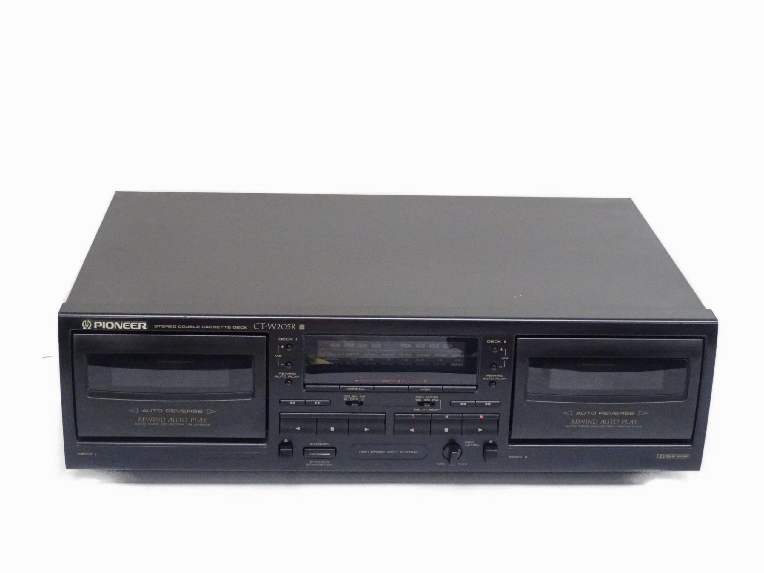 Pioneer CT-W205R Double Cassette Deck - Image 2