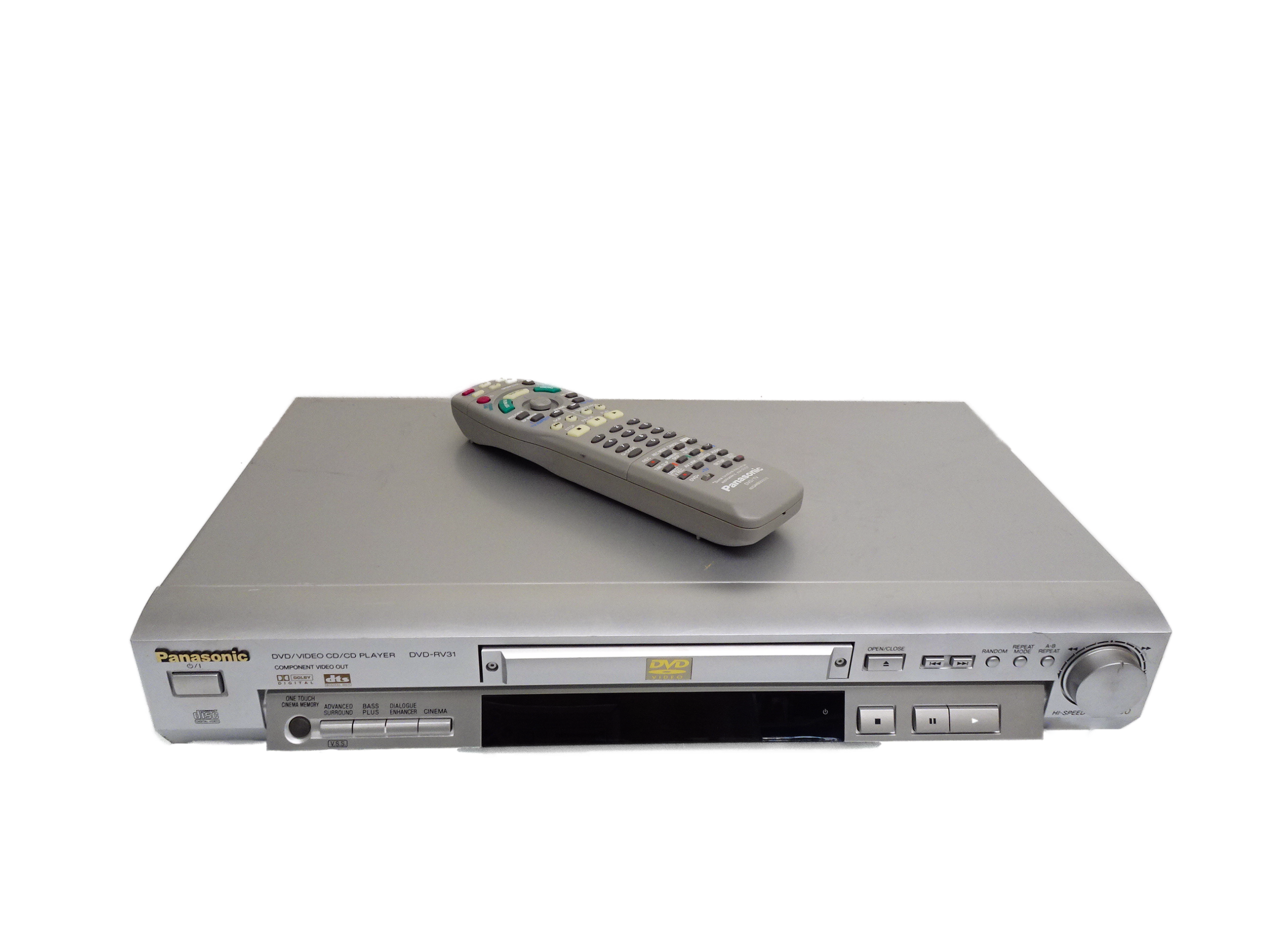 Panasonic DVD-RV31 CD / DVD Player - Image 2