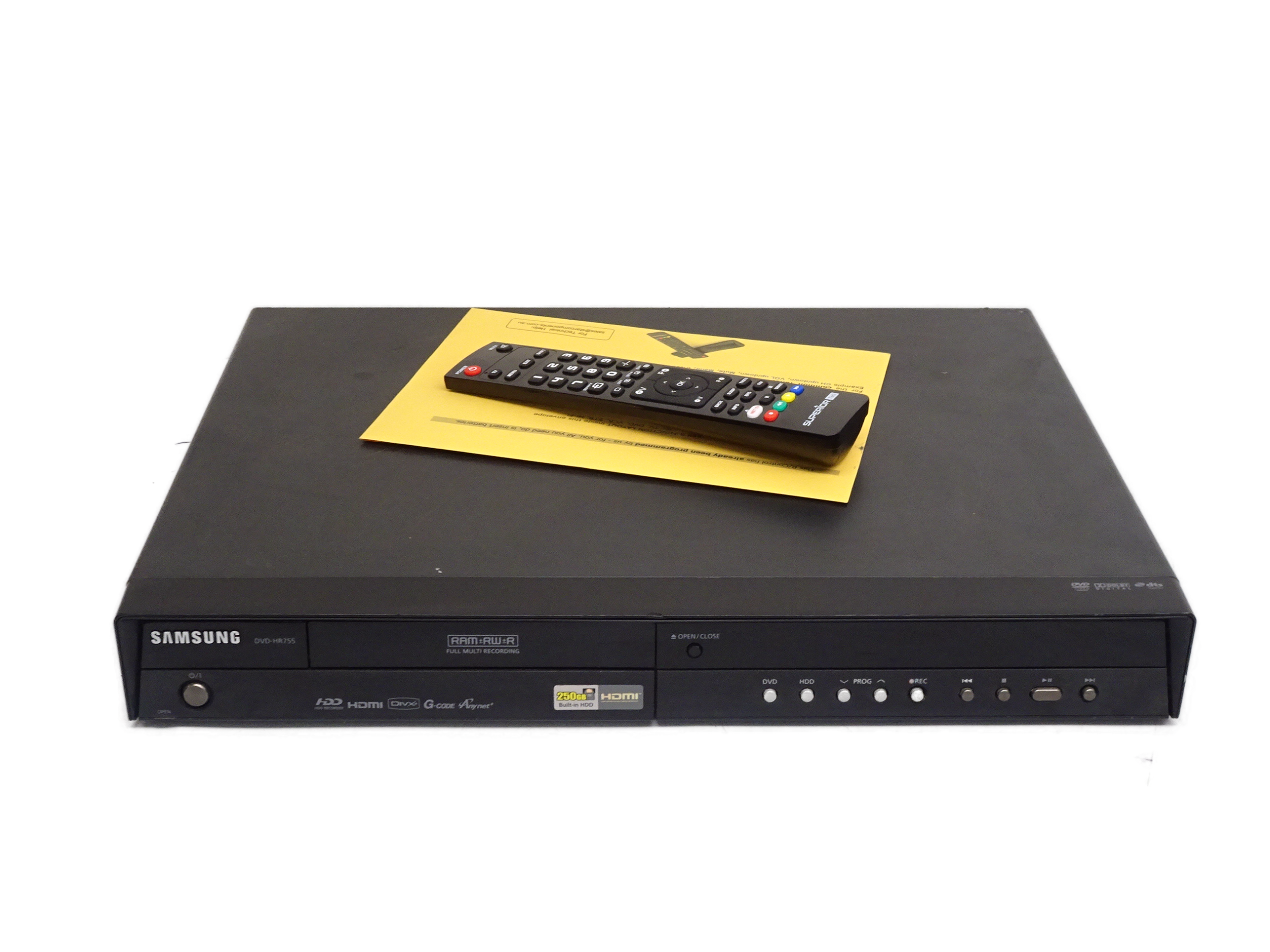 Samsung DVD-HR755 DVR / DVD Recorder with HDMI - Image 2