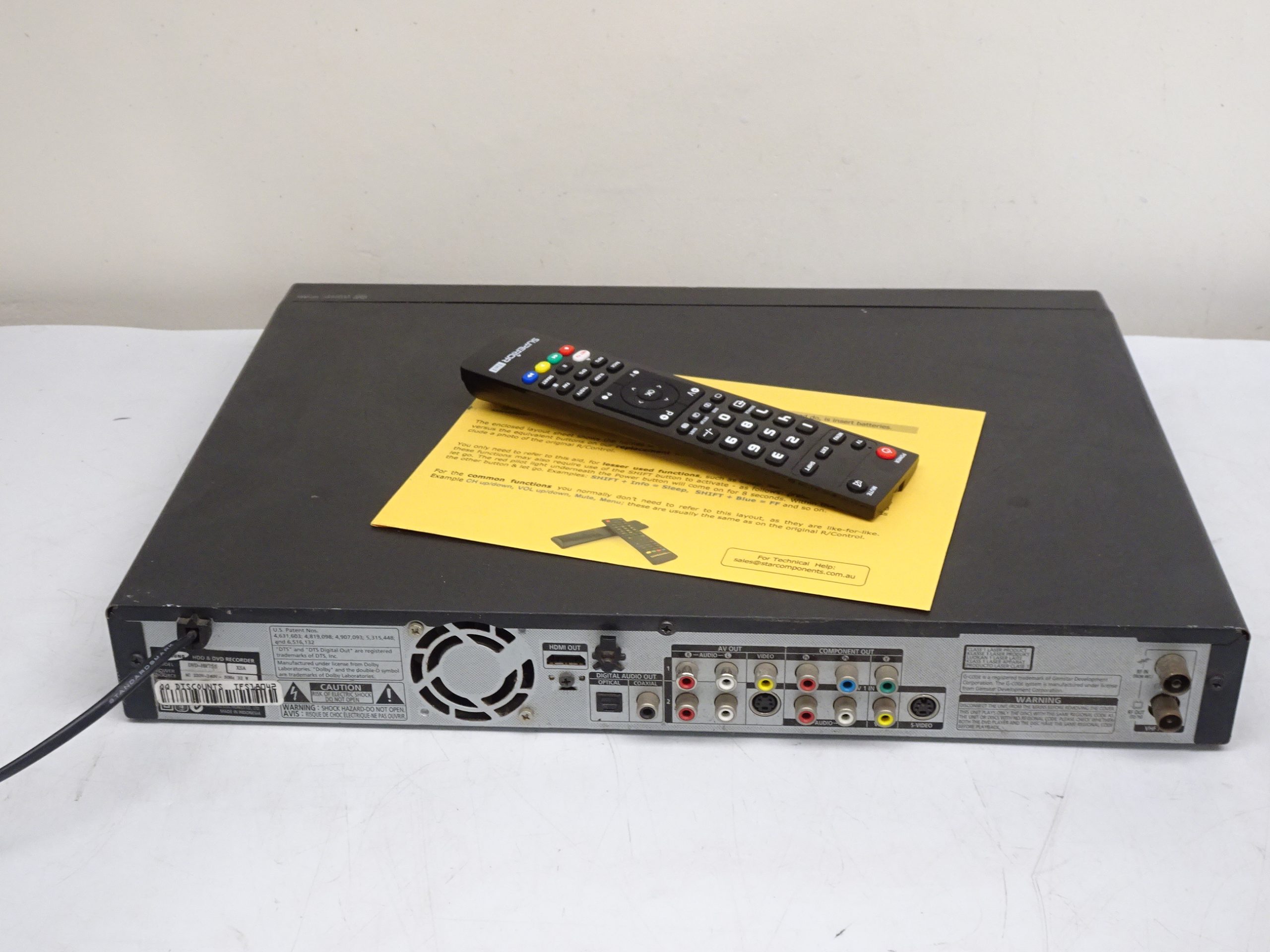 Samsung DVD-HR755 DVR / DVD Recorder with HDMI - Image 3